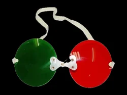 Diplopia Red Green Goggle | i care industry